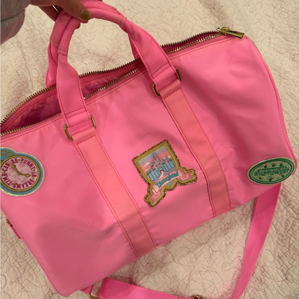 Stoney clover lane Disneyland marquee patched duffle bag